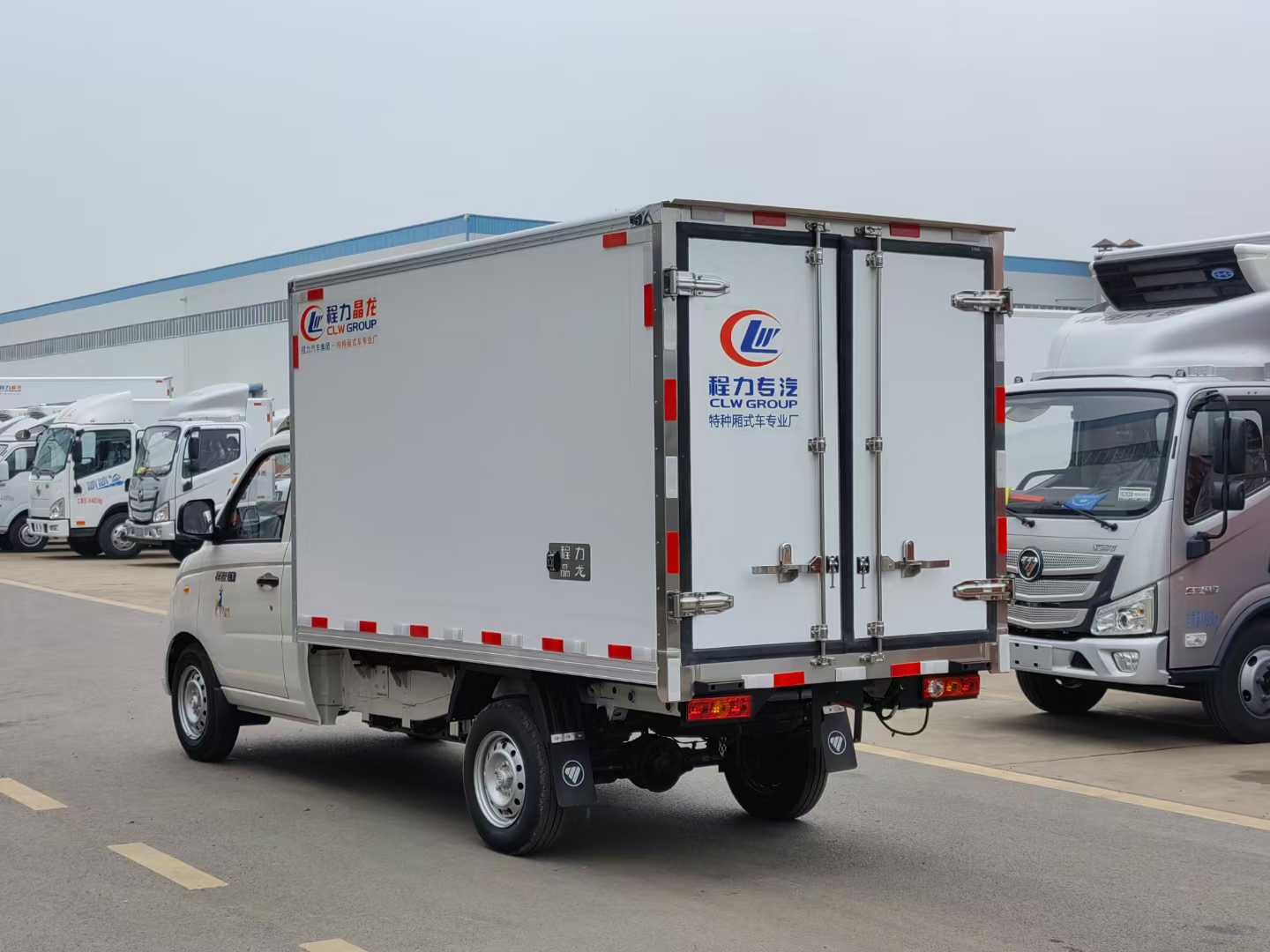 新能源冷冰宝冷藏车 食品保鲜车 快充1.5h 工况续航275km